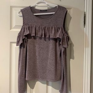 Women’s cold shoulder sweater from Suzy Shier